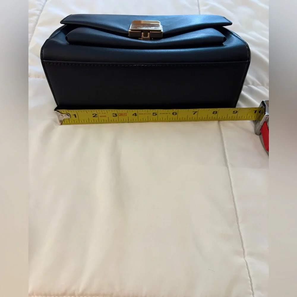 Michael Kors Lita Crossbody with Gold Accent - Removable Strap - Picture 10 of 16